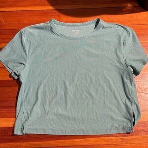 Teal Old Navy Cloud Motion Active Short Sleeve T-Shirt